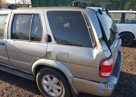 2001 Nissan Pathfinder Le from USA, damaged, VIN JN8DR09Y41W616674